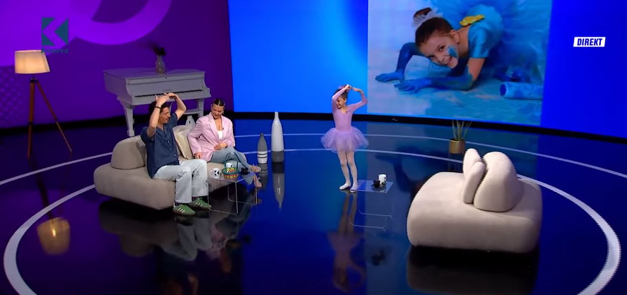 Siara Morina, balerina 7-vjeçare mahnit me performancën e saj (VIDEO)