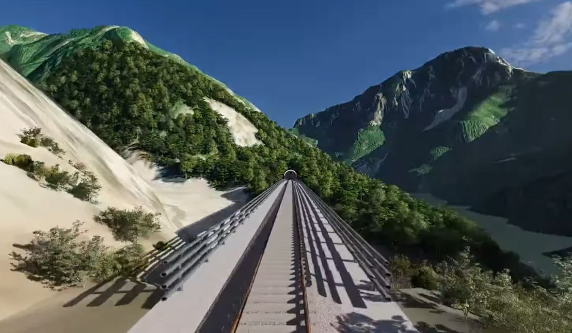 Hekurudha "Kuq e Zi" po merr jetë, do të jetë e gjatë mbi 105 kilometra (VIDEO)