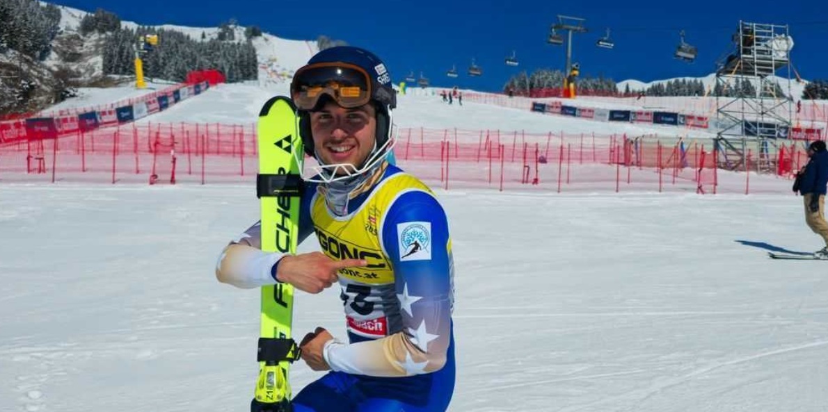 Skitari Drin Kokaj e rendit Kosovën të pestën në garat ndërkombëtare FIS në Rumani