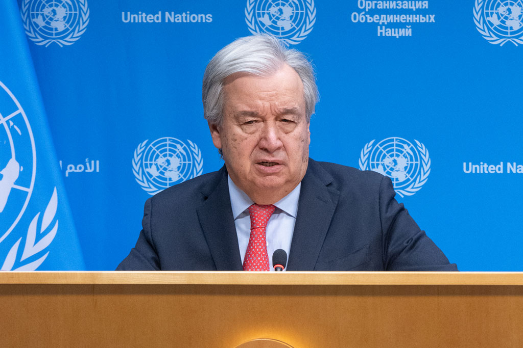 Guterres: Gaza po mbytet – bota s’mund të heshtë më