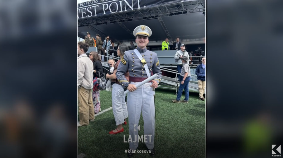 Diplomimi në West Point: Trump uron kosovarin që u bë oficer në SHBA (VIDEO)