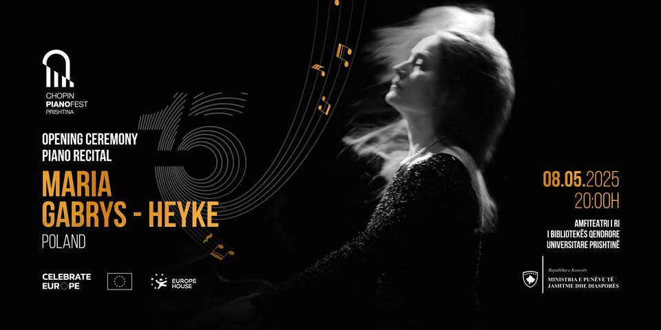 Chopin Piano Fest nis sonte në Prishtinë