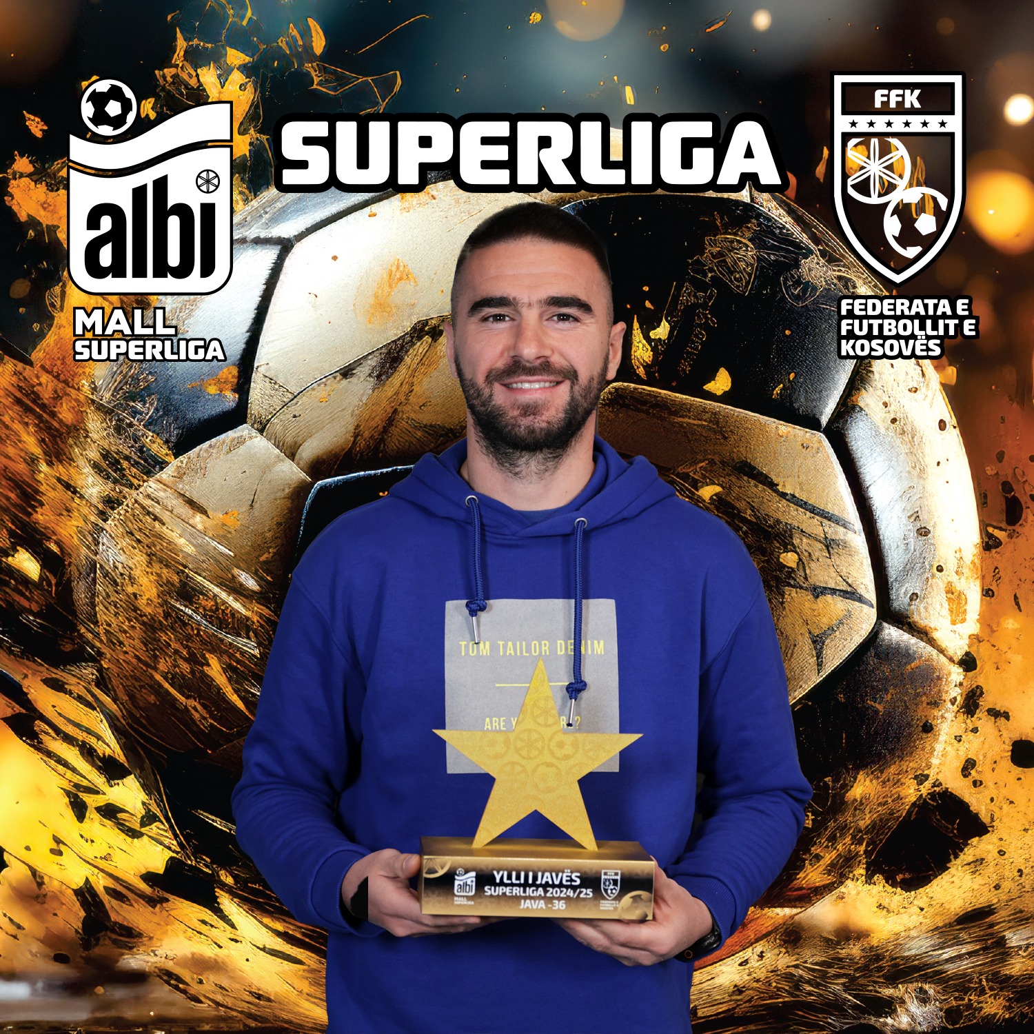 Ahmed Januzi i Llapit shpallet “Ylli i Javës” në Superligë