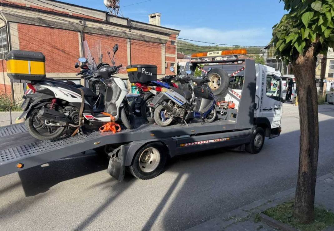 Trafiku Rajonal në Gjakovë konfiskon 104 motoçikleta