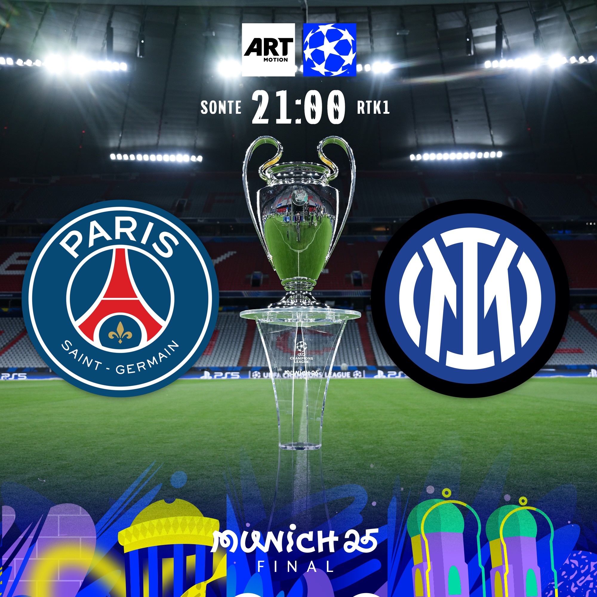 Finalja e madhe, PSG-ja e Interi zyrtarizojnë formacionet