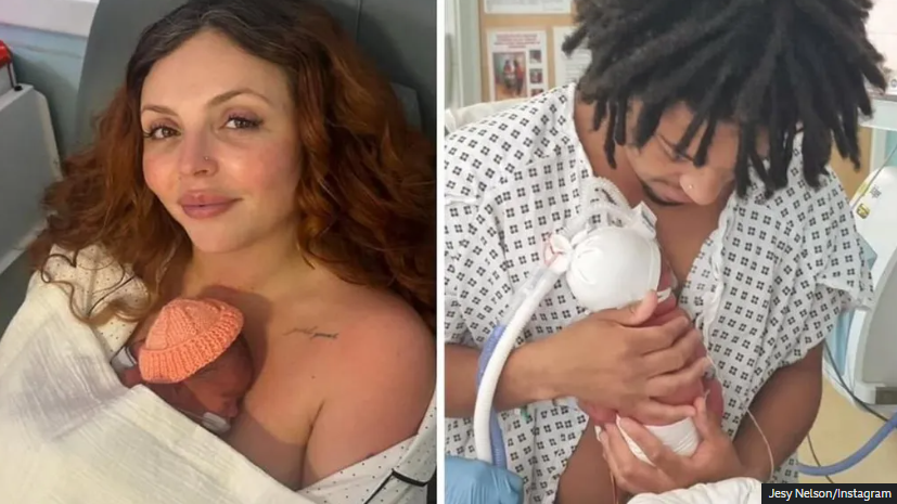 Ish-këngëtarja e Little Mix, Jesy Nelson sjell në jetë binjake