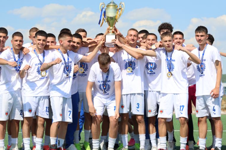 Prishtina U17 shpallet kampione
