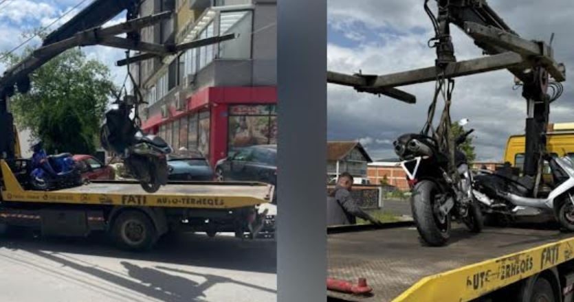 Ferizaj: Konfiskohen 9 motoçikleta për shkelje të rregullave dhe mungesë dokumentacioni