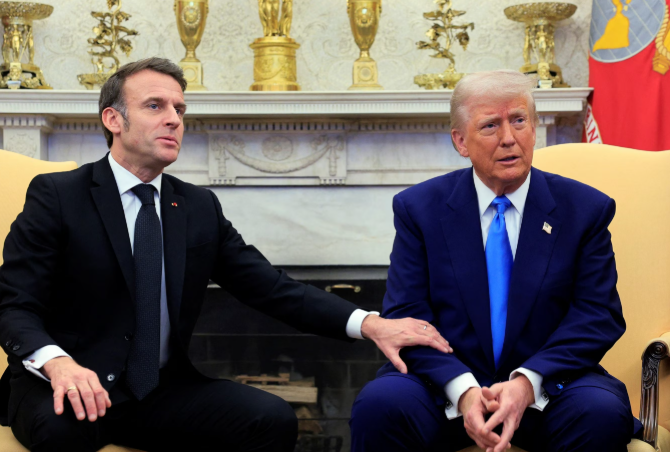 Macroni e quan  të papranueshëm  kërcënimin me tarifa të Trumpit