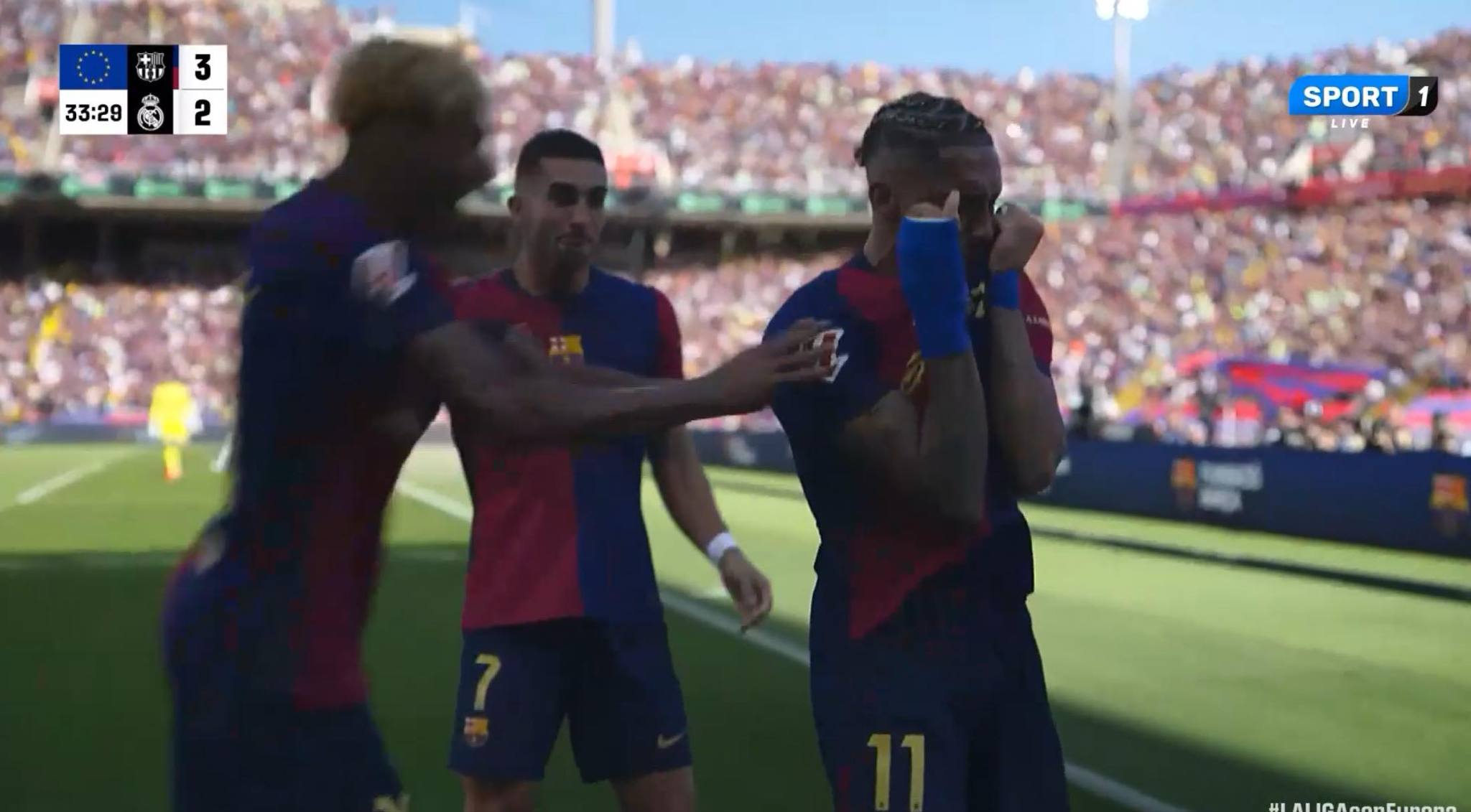 Barça për dy minuta e përmbys rezultatin ndaj Realit