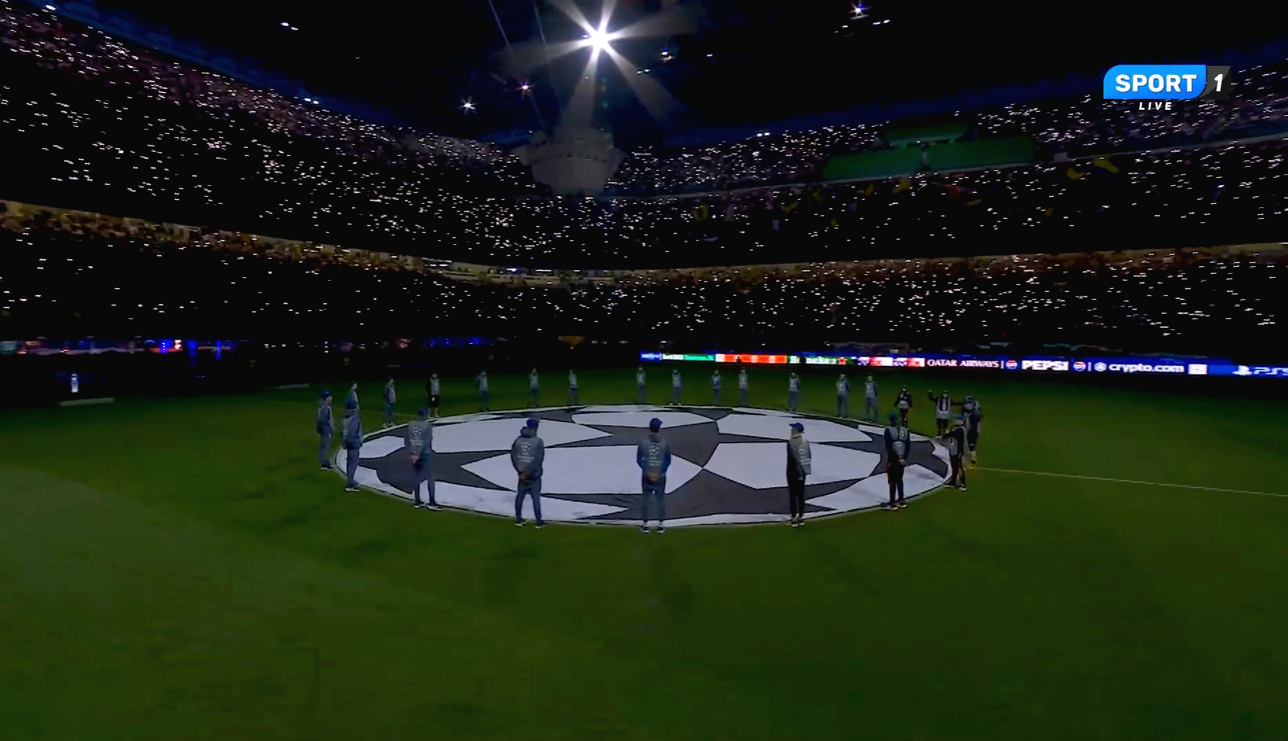 Gjithçka gati, fillon spektakli Inter - Barcelona