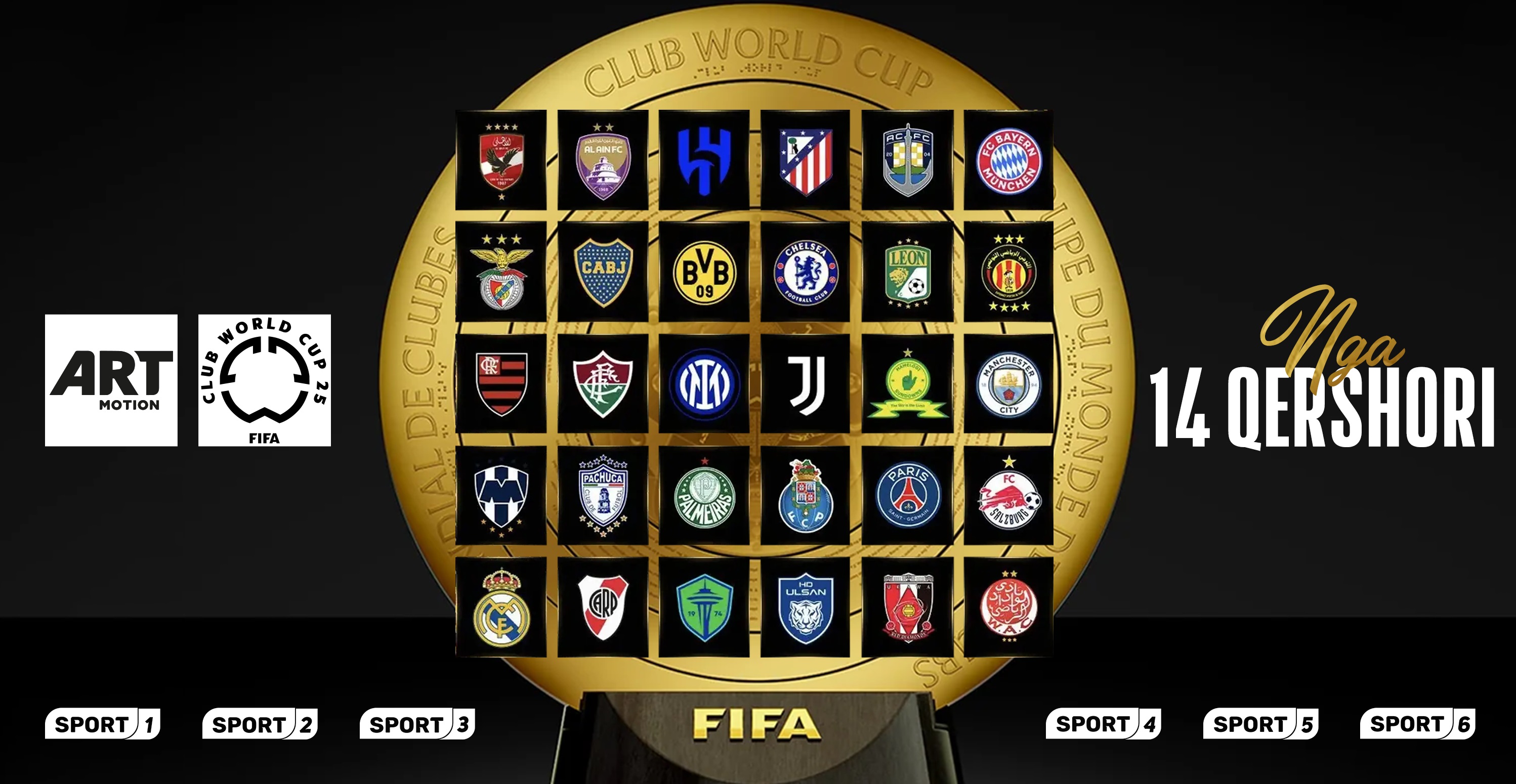 FIFA Club World Cup ekskluzivisht vjen për herë të parë në Artmotion