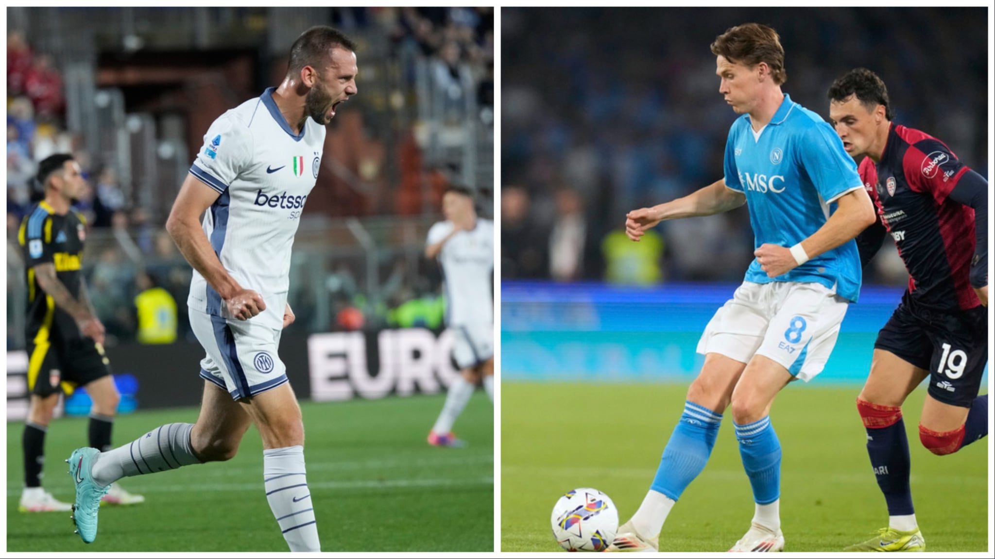 Përfundojnë pjesët e para të “finaleve” në Serie A, herë Interi e herë Napoli kampion