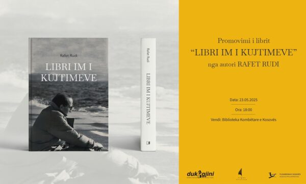 “Libri im i kujtimeve” nga Rafet Rudi promovohet sot në Bibliotekën Kombëtare