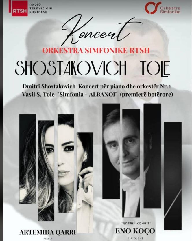 Orkestra Simfonike e RTSH-së me koncert për piano dhe orkestër