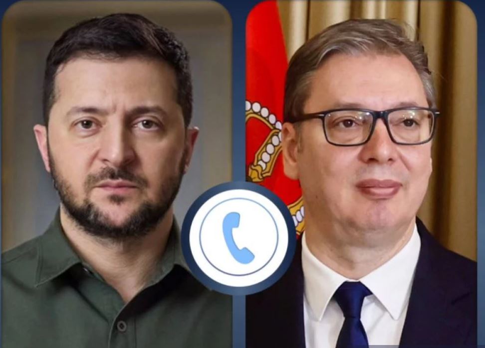 Vuçiq flet në telefon me Zelenskyn, diskutojnë për bashkëpunimin dypalësh