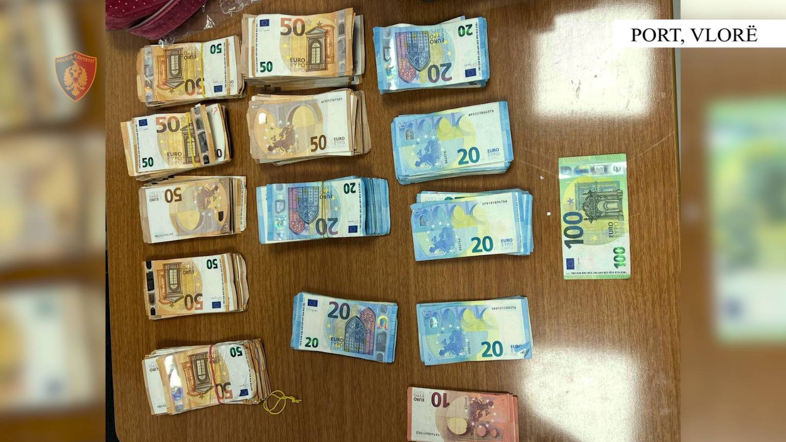 43-vjeçari tenton t'i fus në Shqipëri mbi 45 mijë euro të padeklaruara, kapet nga Policia