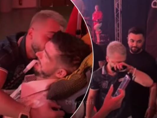 Çka po ndodh me Gjestin? Shpërthen në lot në mes të koncertit (VIDEO)