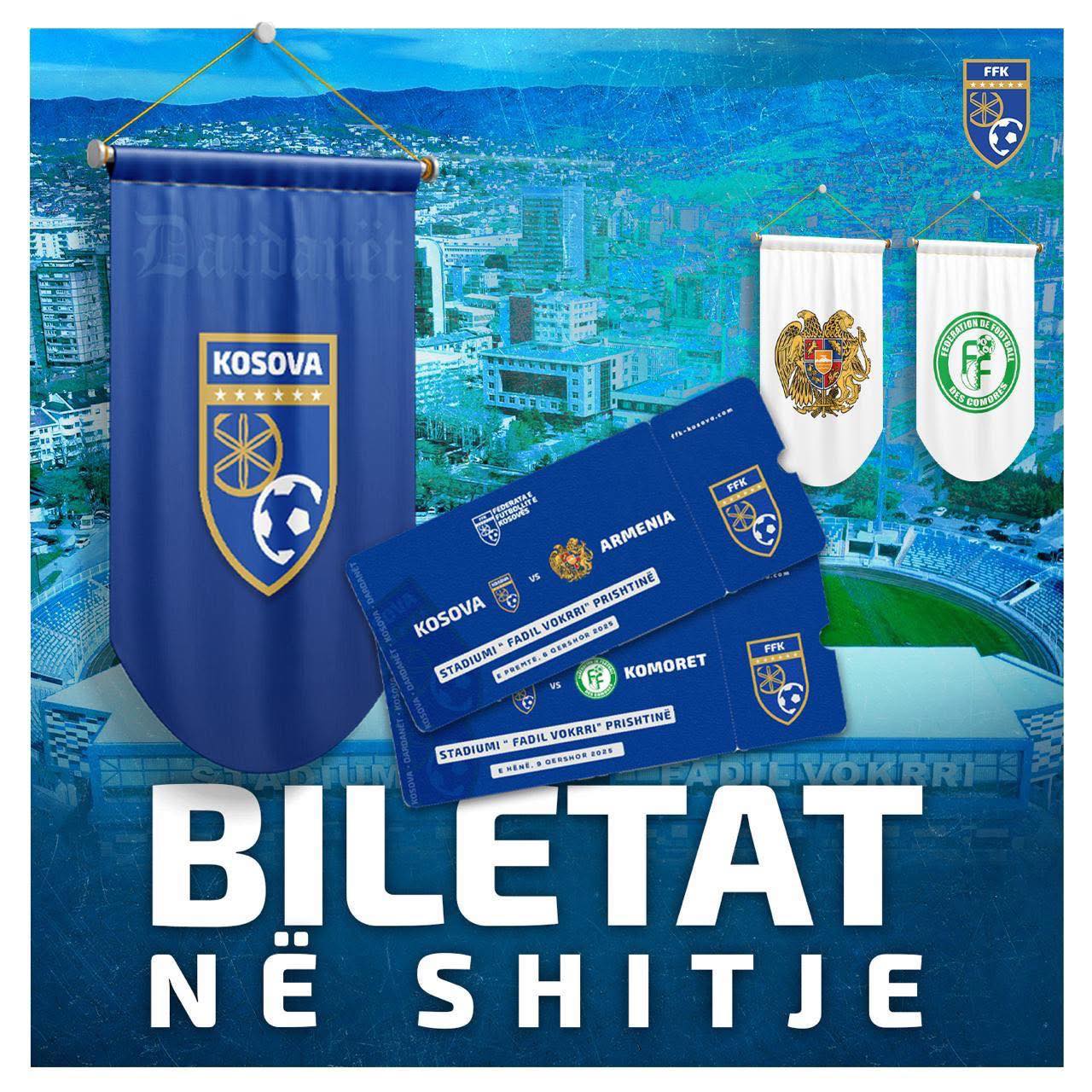 Vazhdon shitja e biletave për dy ndeshjet miqësore të “Dardanëve”