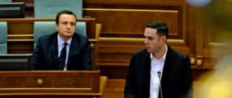 Lumir Abdixhiku dhe Albin Kurti