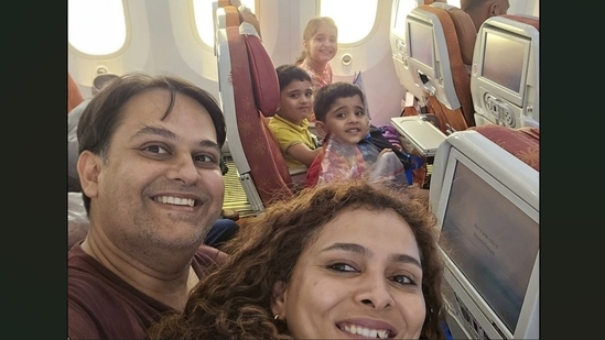 Fotoja e fundit e familjes Rajasthan që vdiqën në përplasjen e aeroplanit në Indi