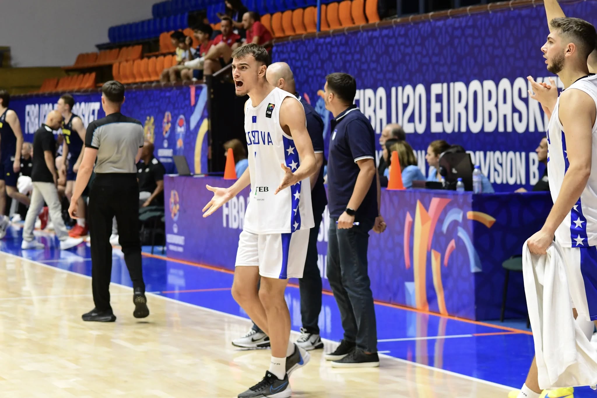 “Dardanët” U20 e mposhtin Suedinë në duelin e parë të FIBA EuroBasket