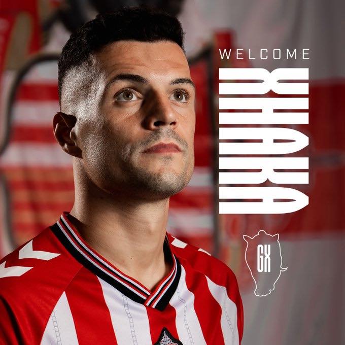 Xhaka zyrtarizohet te Sunderlandi