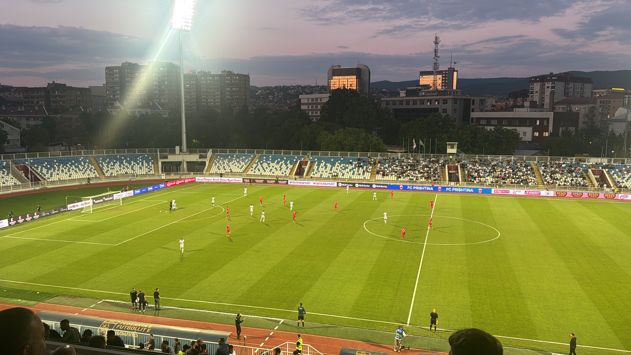 Larne barazon rezultatin ndaj Prishtinës
