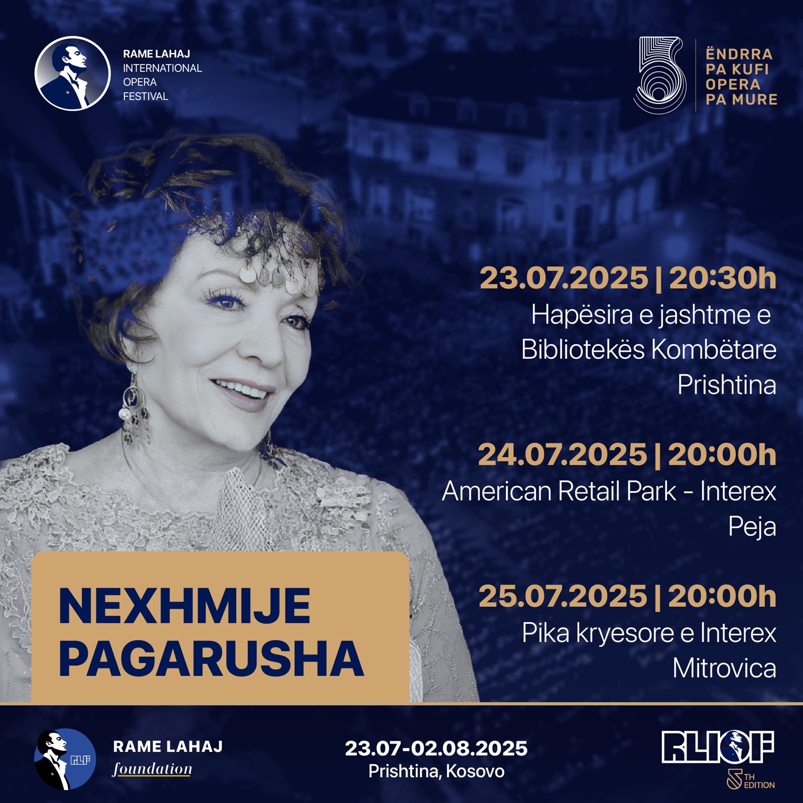 Artistë të jashtëzakonshëm hapin edicionin e 5-të të RLIOF, në nder të ikonës Nexhmije Pagarusha
