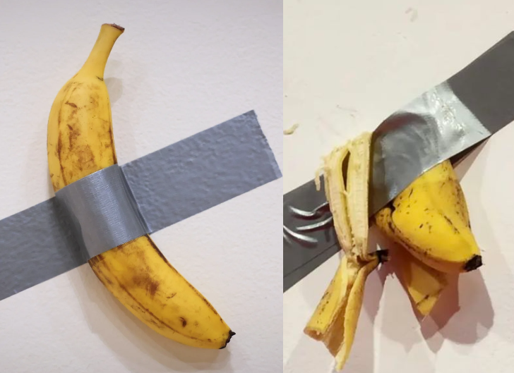 Dikush e ha sërish bananen 6 milionë dollarëshe të artistit Cattelan në Francë