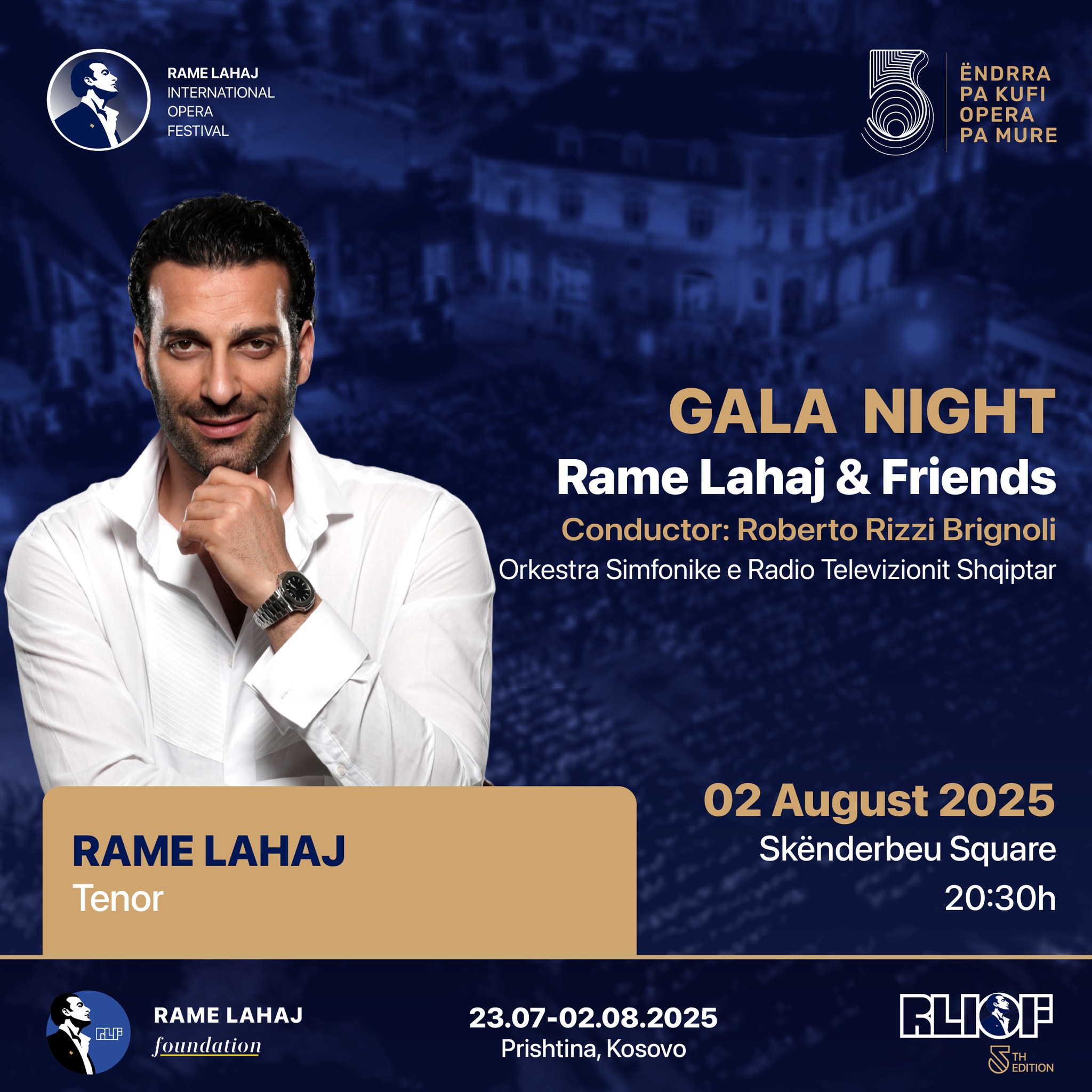 Festivali Ndërkombëtar i Operës “Rame Lahaj” hap dyert më 23 korrik, shpaloset programi