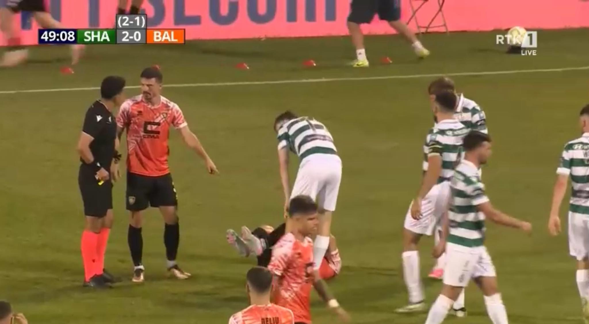 Ballkani e pëson edhe golin e dytë nga Shamrocku
