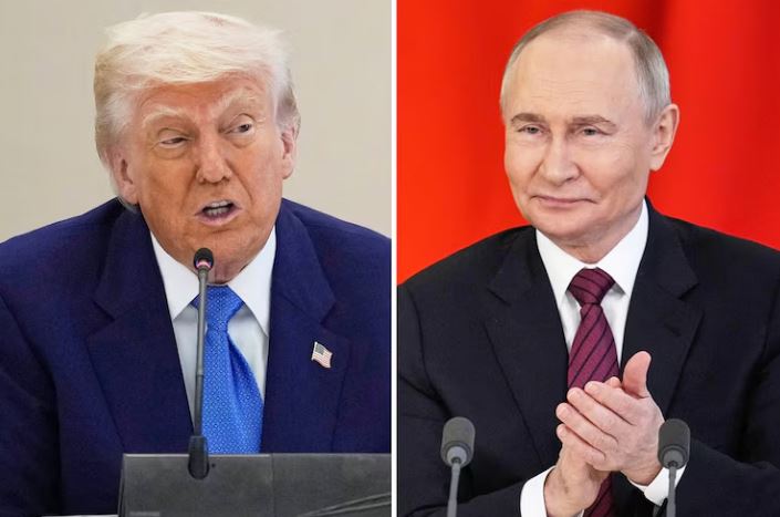 Sky News raporton se Trump ndërpreu takimin me udhëheqësit evropianë për të telefonuar Putinin