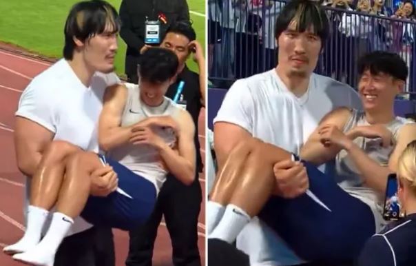 Ish-luftëtari korean afro 3 metra e përqafon yllin e Tottenham si një foshnjë