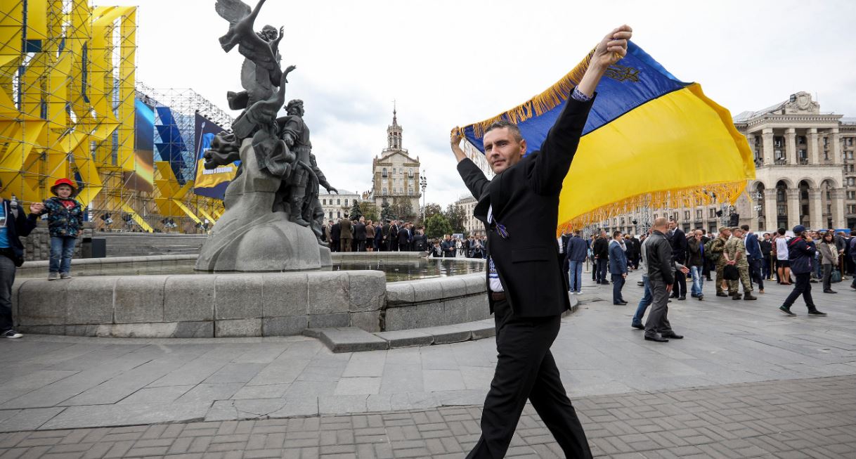 Ukrainasit shënojnë Ditën e Pavarësisë në Kiev