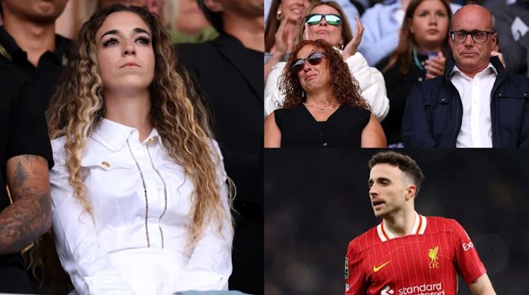 Gruaja dhe prindërit e Diogo Jotës nuk ndalën lotët në ndeshjen Wolves kundër Man City