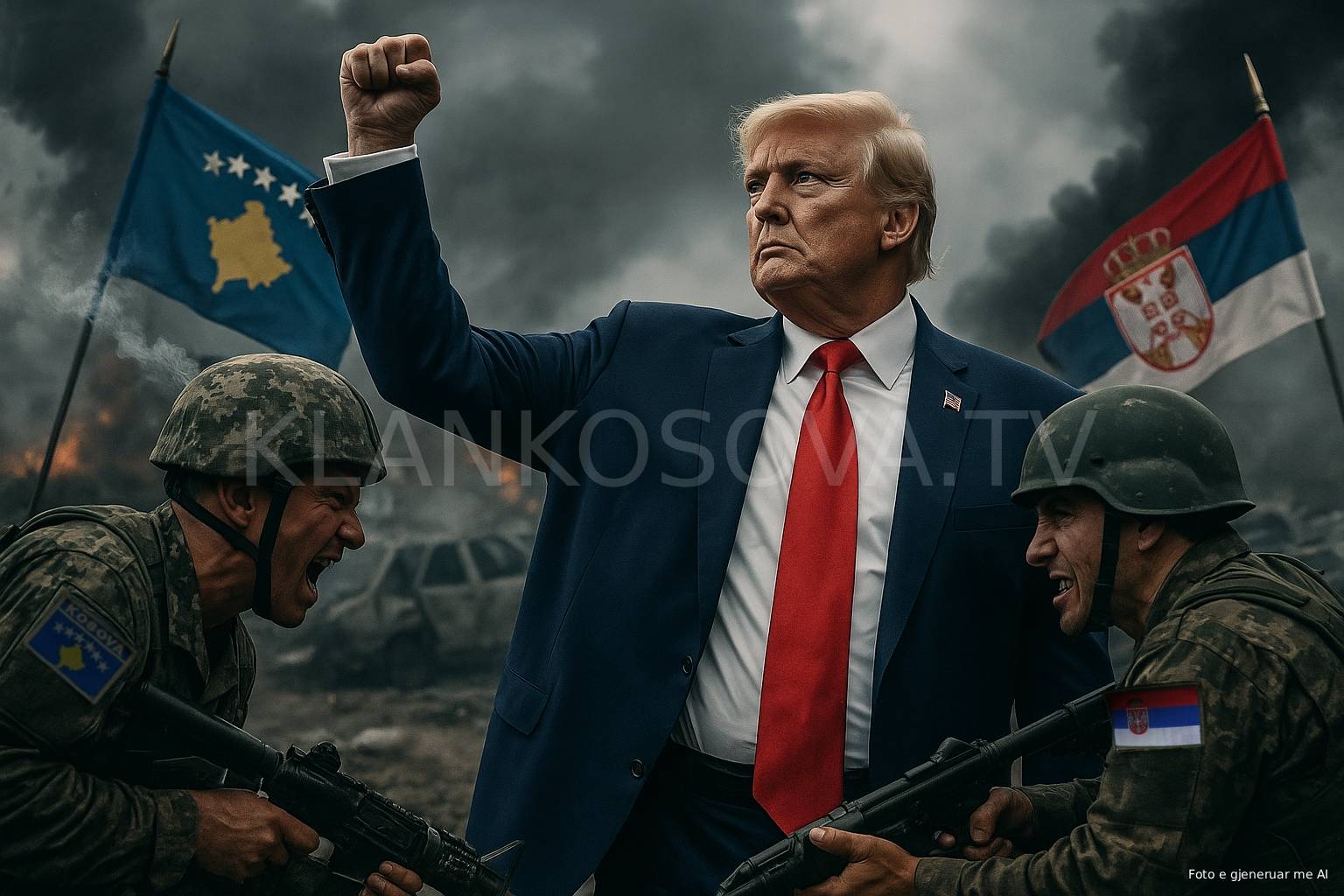 “BBC Verify”: A iu dha fund vërtet Donald Trump “shtatë luftërave”? Po Kosovës e Serbisë?