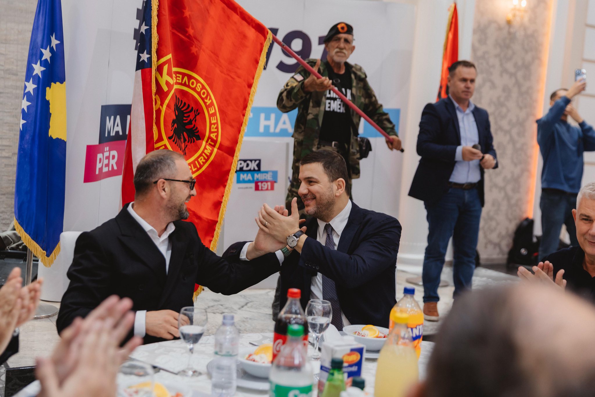 Krasniqi takon veteranët e UÇK-së në Drenas: Ky vend e di çfarë do të thotë betimi