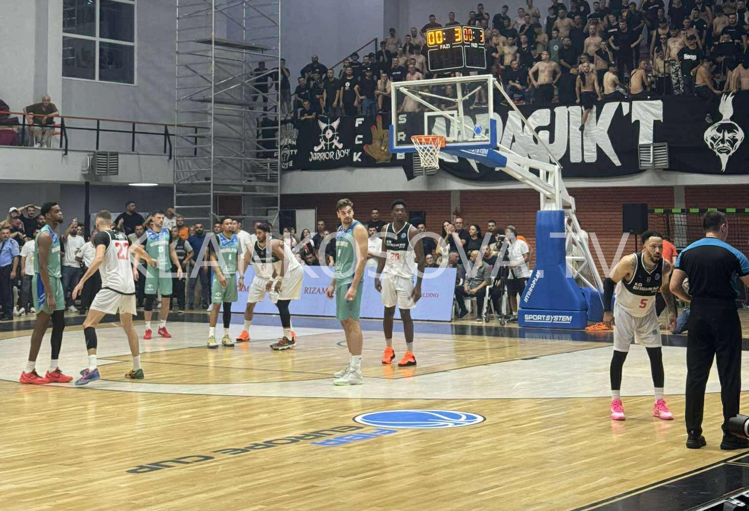 Historike: Bashkimi e fiton ndeshjen e parë kualifikuese në FIBA Europe Cup
