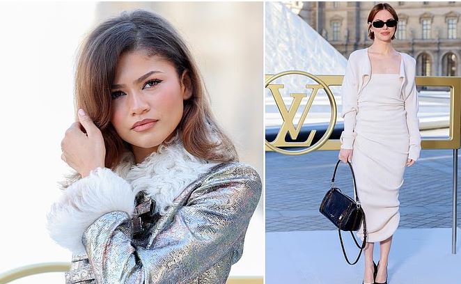Zendaya shkëlqen në sfilatën e Louis Vuitton në Luvër