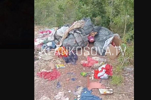 Banorët e Lladrocit të Malishevës ankohen për grumbull mbeturinash 
