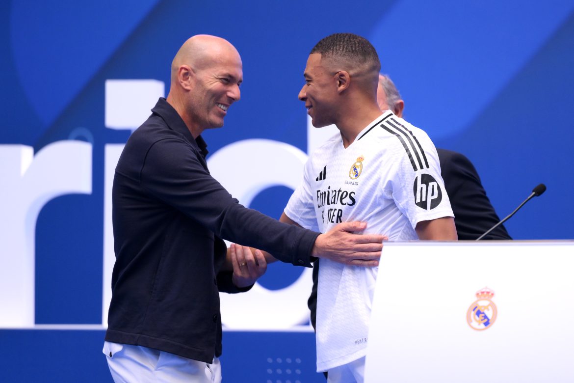 Mbappe flet për idenë që Zidane të drejtojë Francën