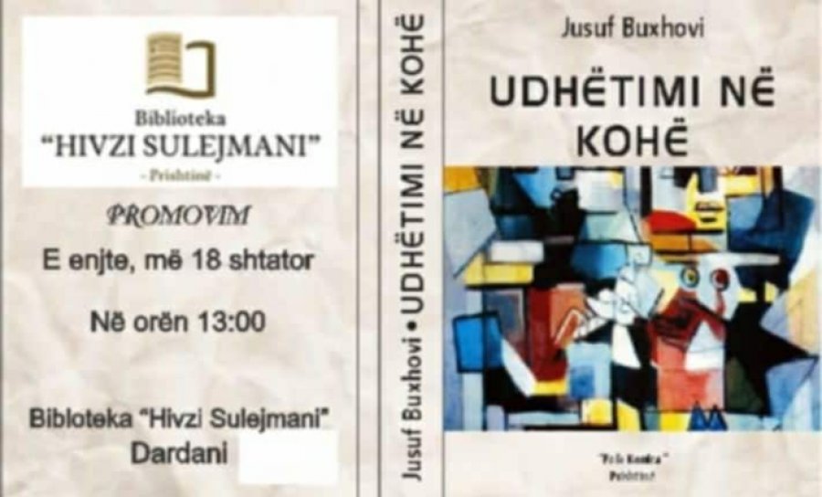 “Udhëtimi në kohë” e Jusuf Buxhovit promovohet sot në Prishtinë