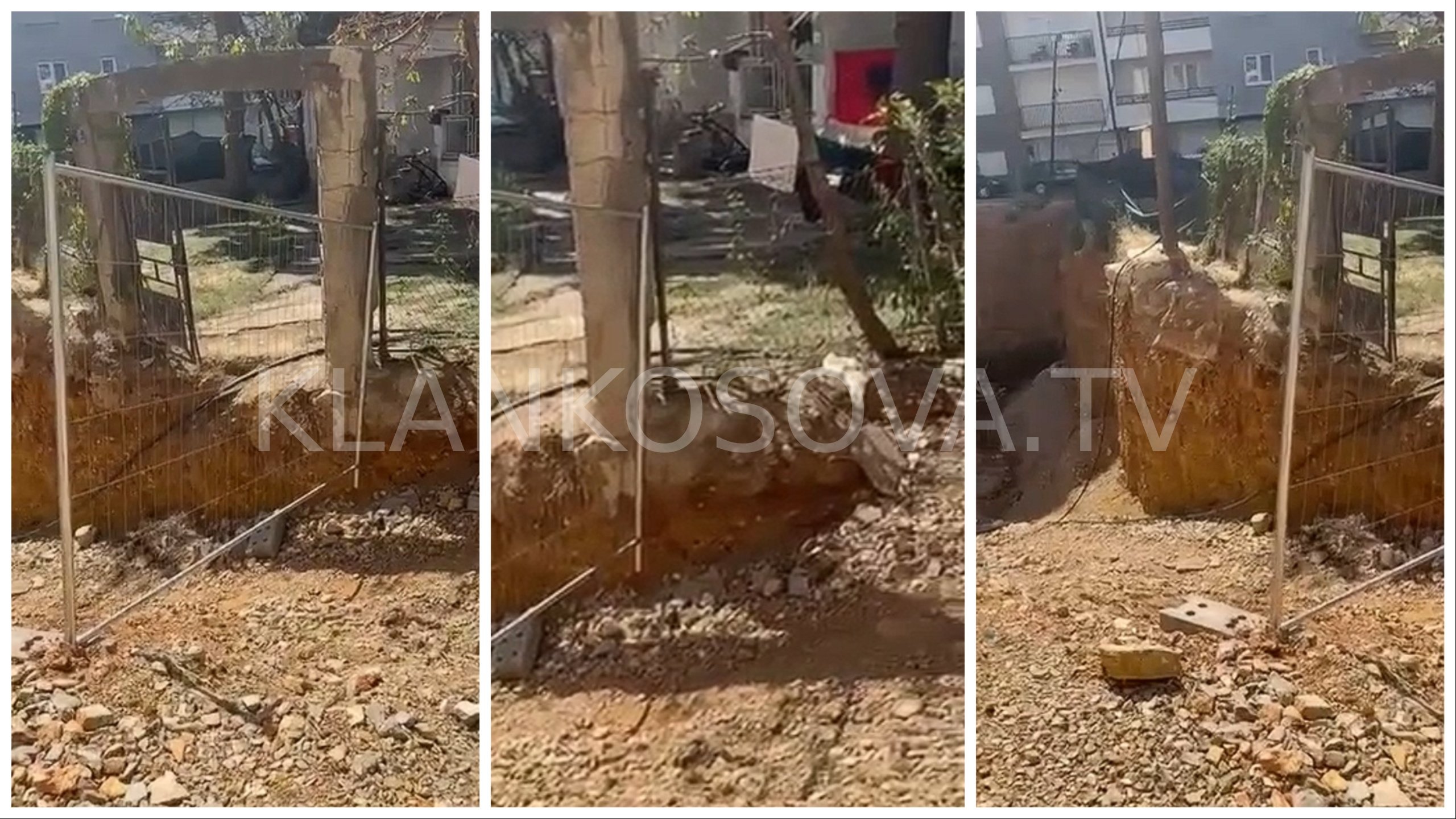 Ferizajasi fajëson kompaninë ndërtimore, thotë se ia bllokuan derën e shtëpisë (VIDEO)
