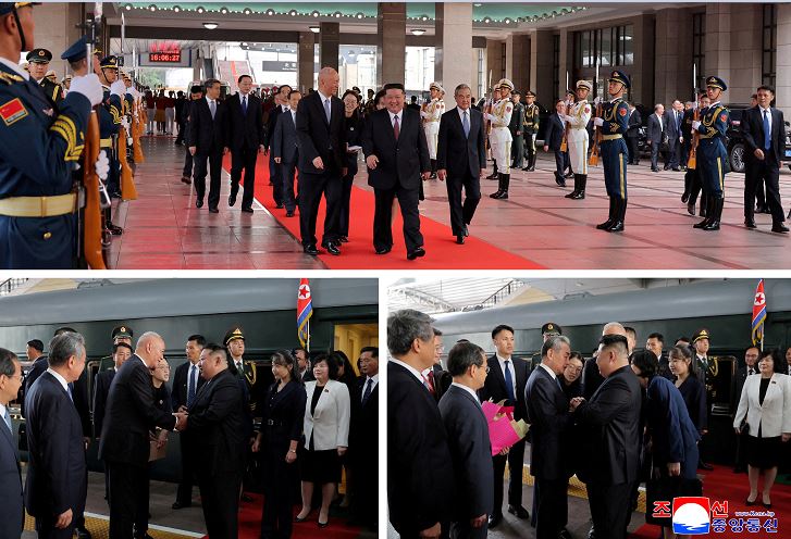Xi i Kinës shfaq pushtet në paradën ushtarake me Putinin dhe Kimin