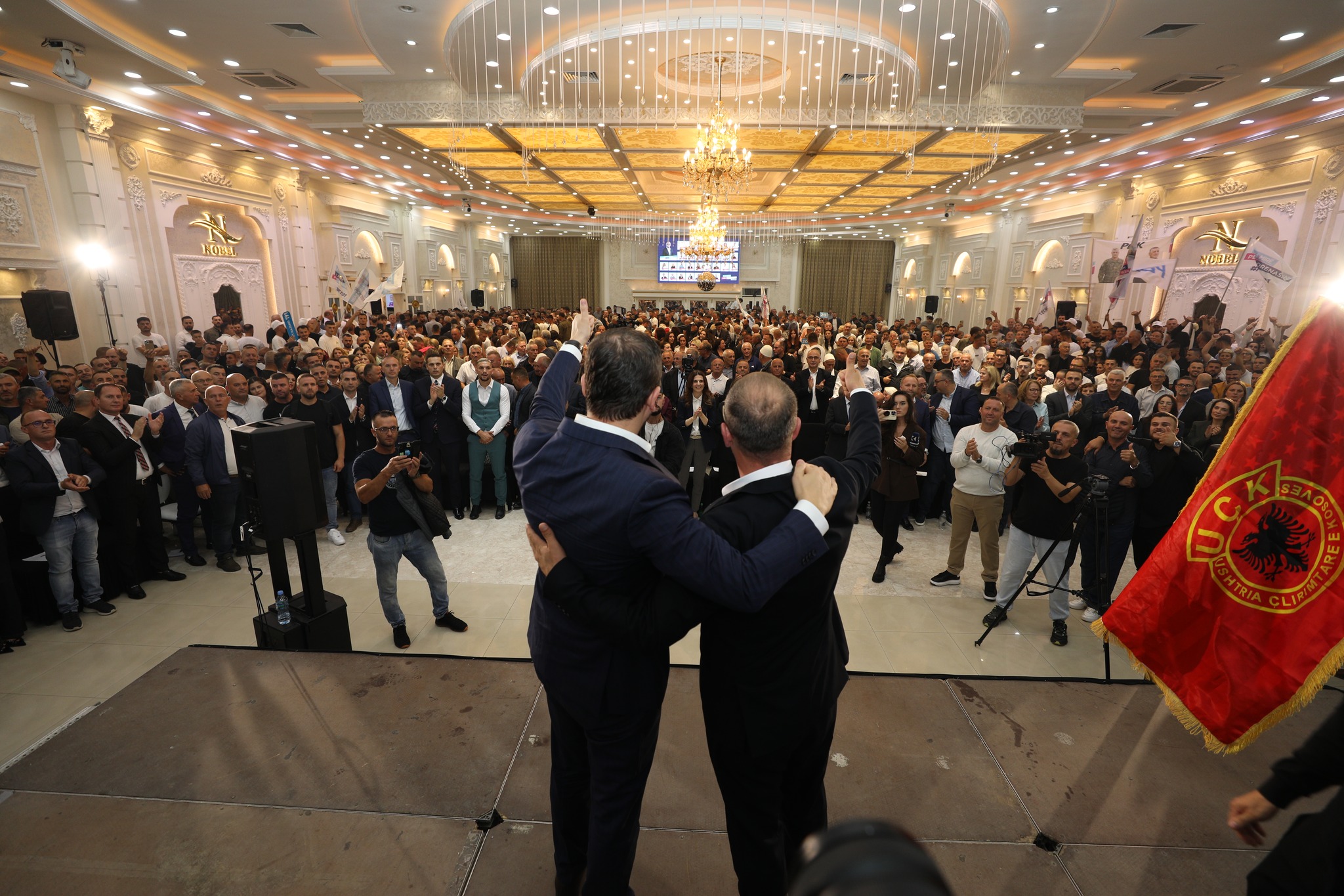 Hajdari në Drenas: Nuk ka sallë që na zë, uragani i PDK-së u nis për t'mos u ndalur!