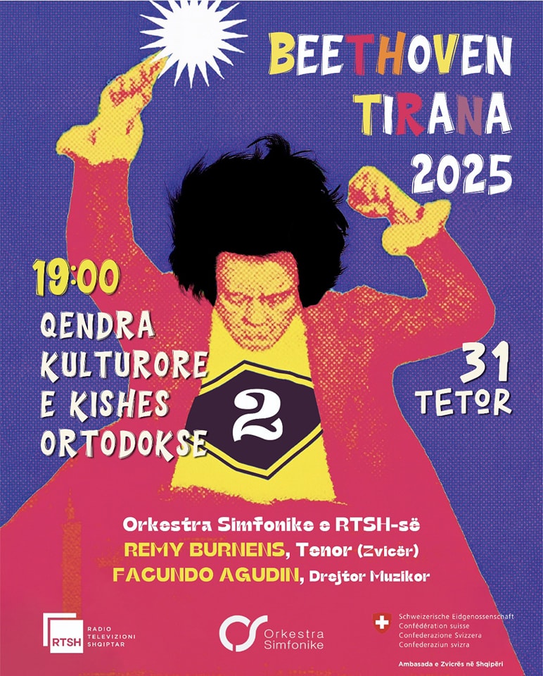 Orkestra Simfonike e RTSh-së sjell veprat e Mozartit dhe Beethovenit