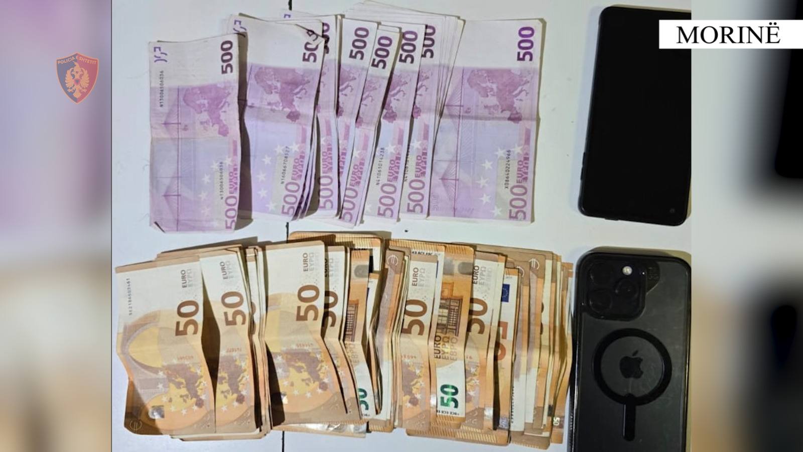 Kapen dy kosovarë me mbi 27 mijë euro të padeklaruara në kufi me Shqipërinë