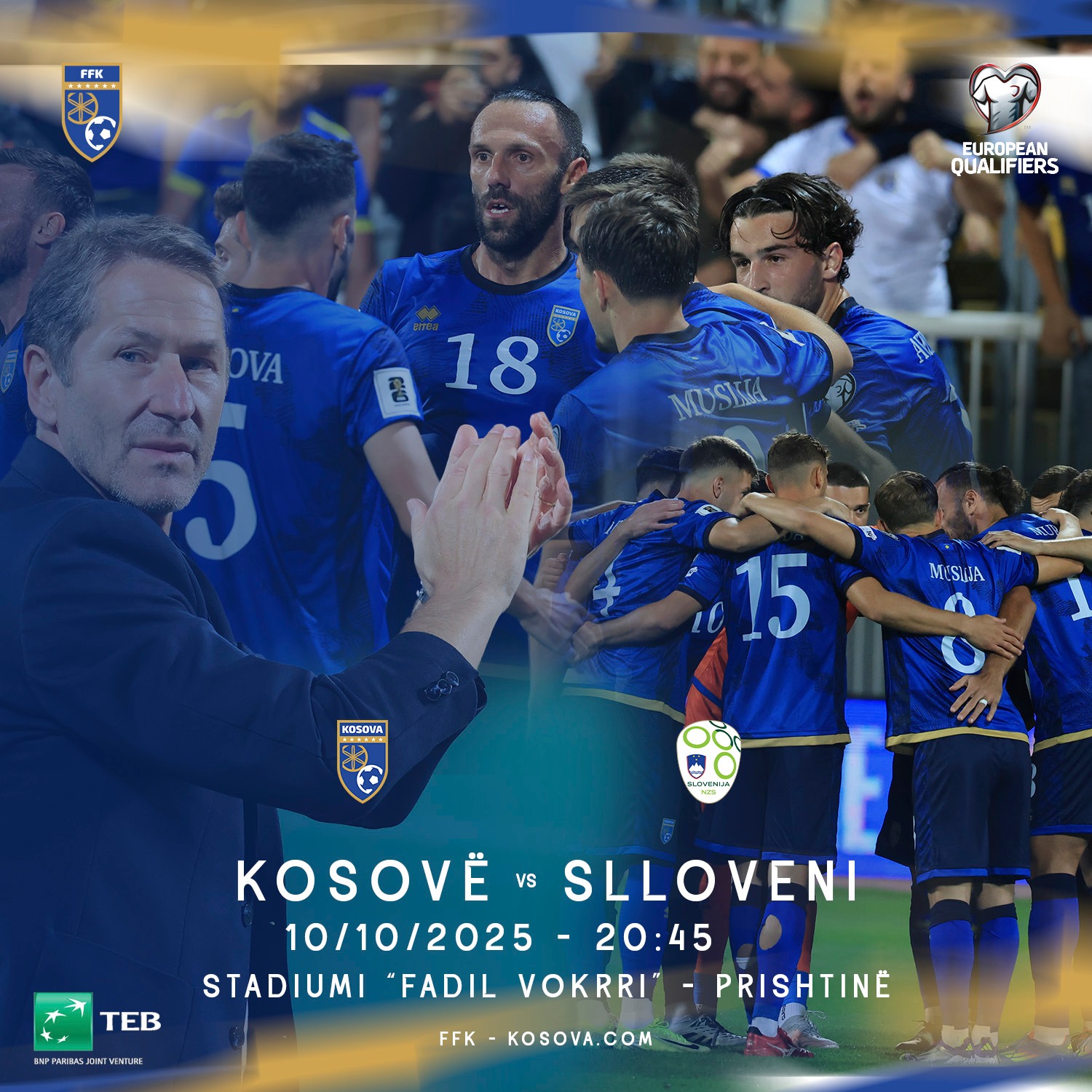 Kosova-Sllovenia, publikohen formacionet zyrtare – mungon Zhegrova