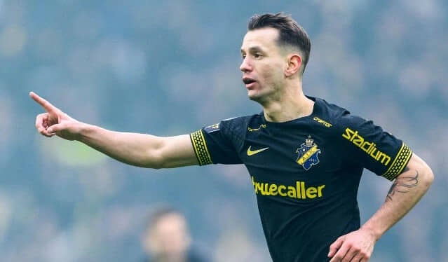 Bersant Celina asiston për AIK-un